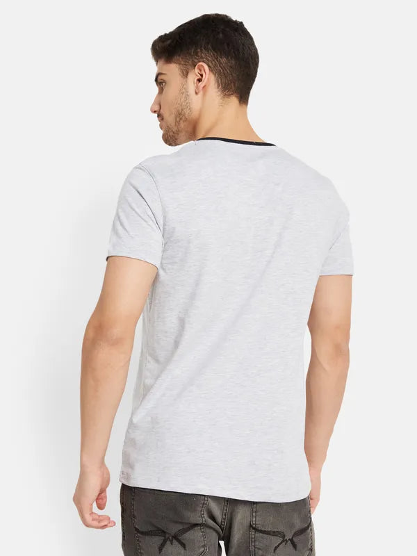 Typographic Chest Print T-Shirt