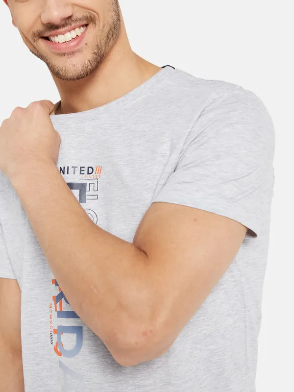 Typographic Chest Print T-Shirt