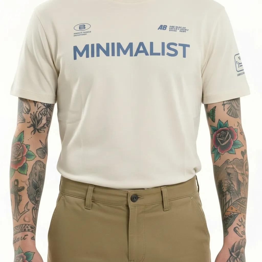 Octave Men Tofu Printed T-shirt