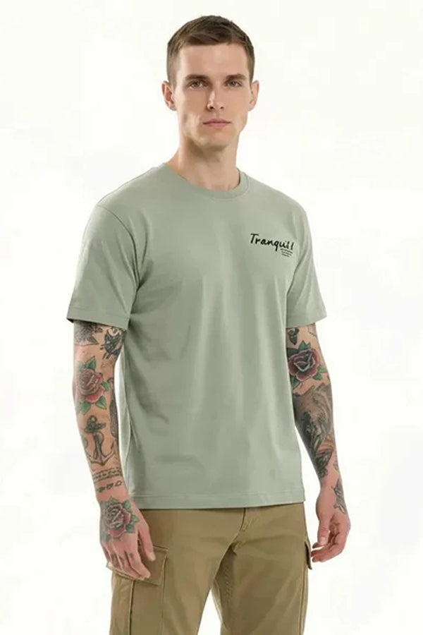 Octave Men Printed T-shirt