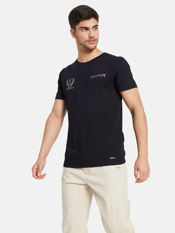 Contrast Print T-Shirt