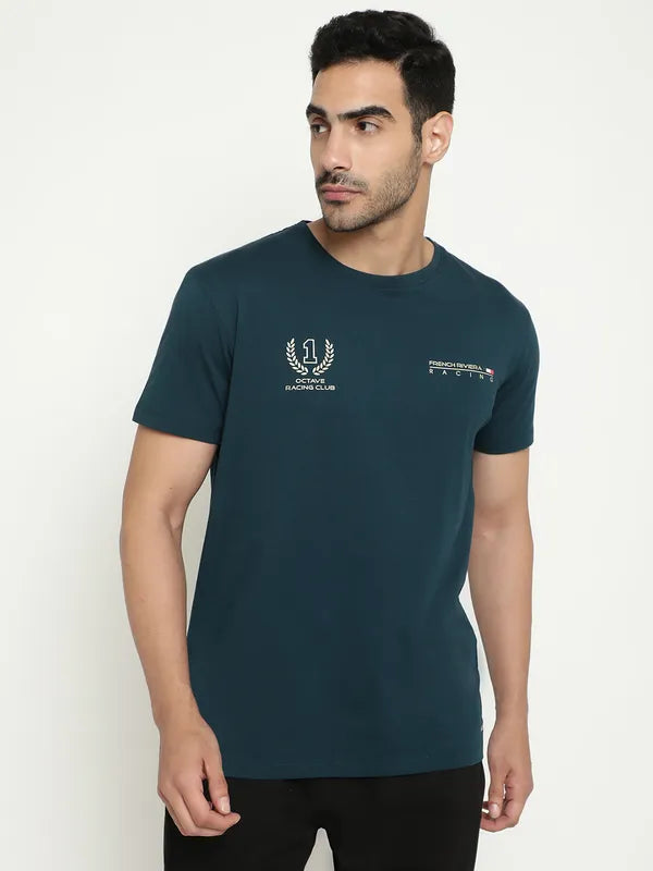 Octave Varsity Printed Cotton T-Shirt