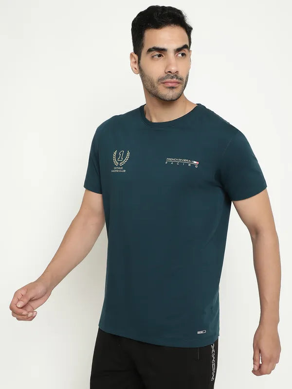 Octave Varsity Printed Cotton T-Shirt