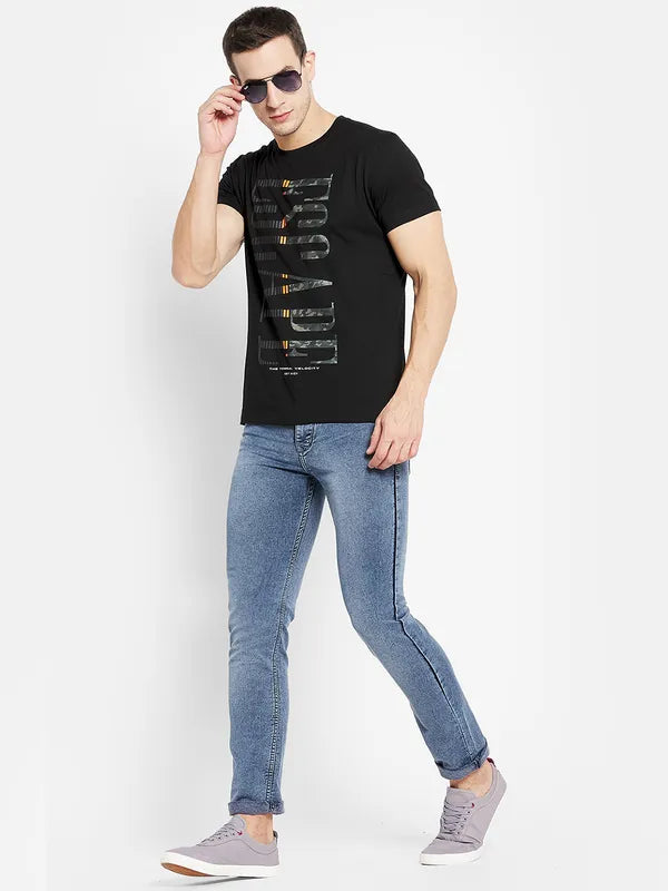 Men Black T-Shirt