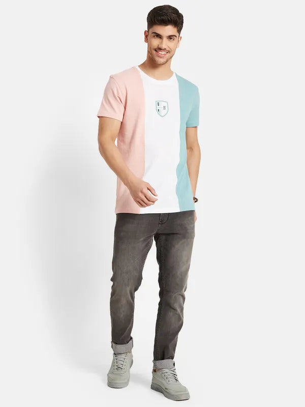 Colourblocked Octave Logo T-Shirt