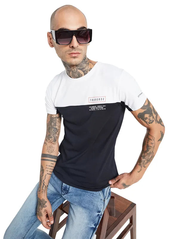 Octave Colourblocked Pockets T-Shirt