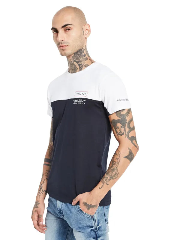 Octave Colourblocked Pockets T-Shirt