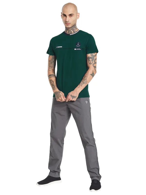 Octave Pure Cotton Round Neck T-Shirt