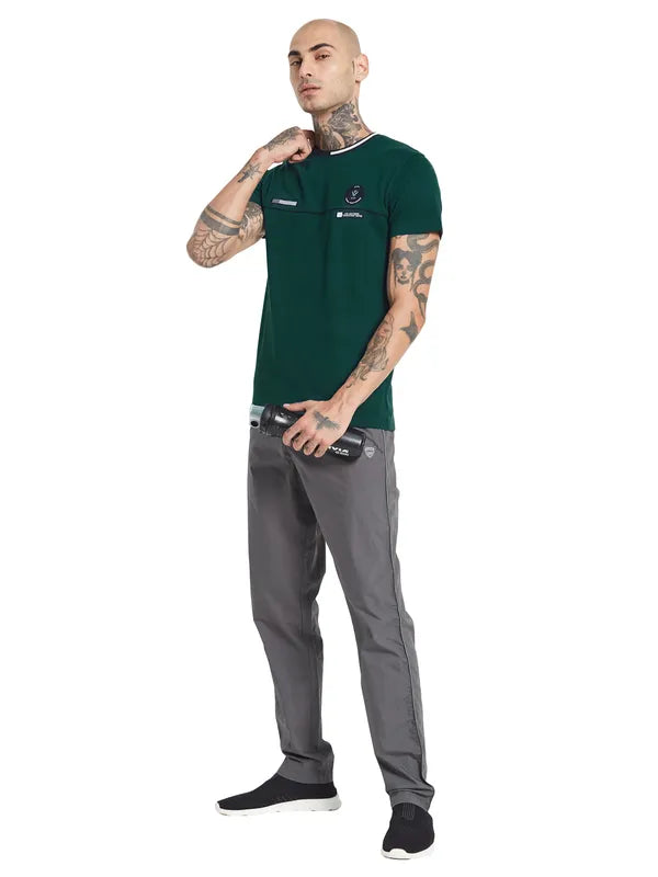 Octave Pure Cotton Round Neck T-Shirt