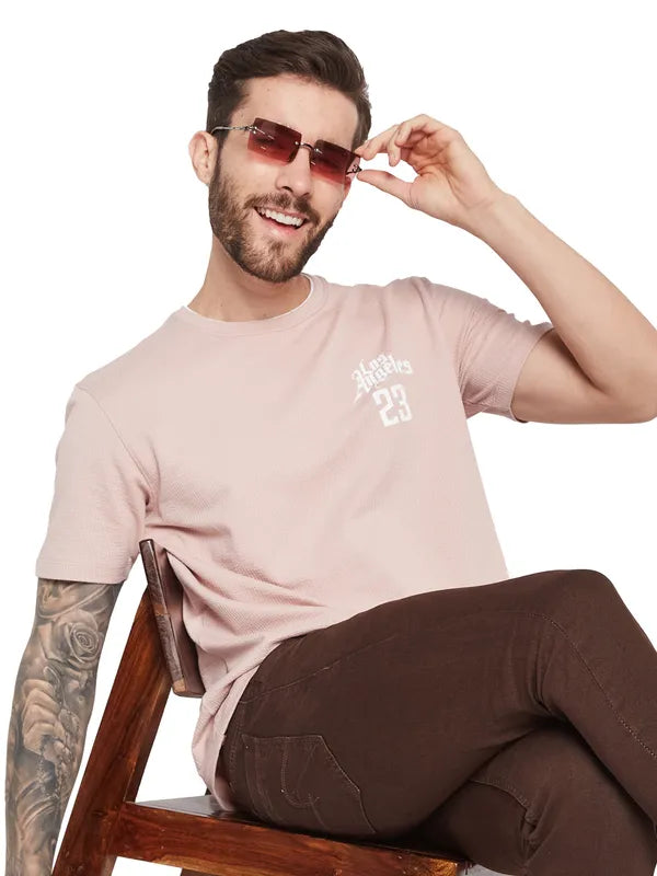 Octave Men Typography Pockets T-Shirt