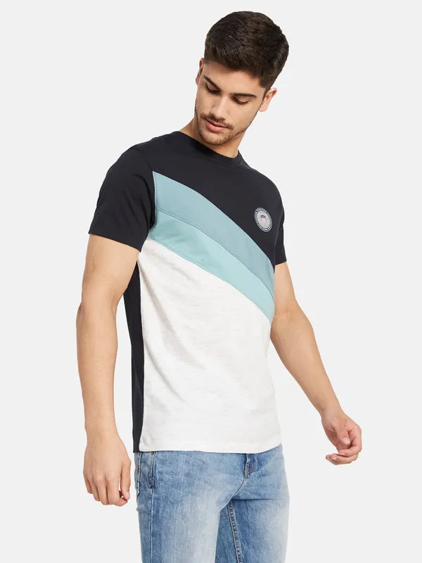 Cut And Sew Colouring T-Shirt