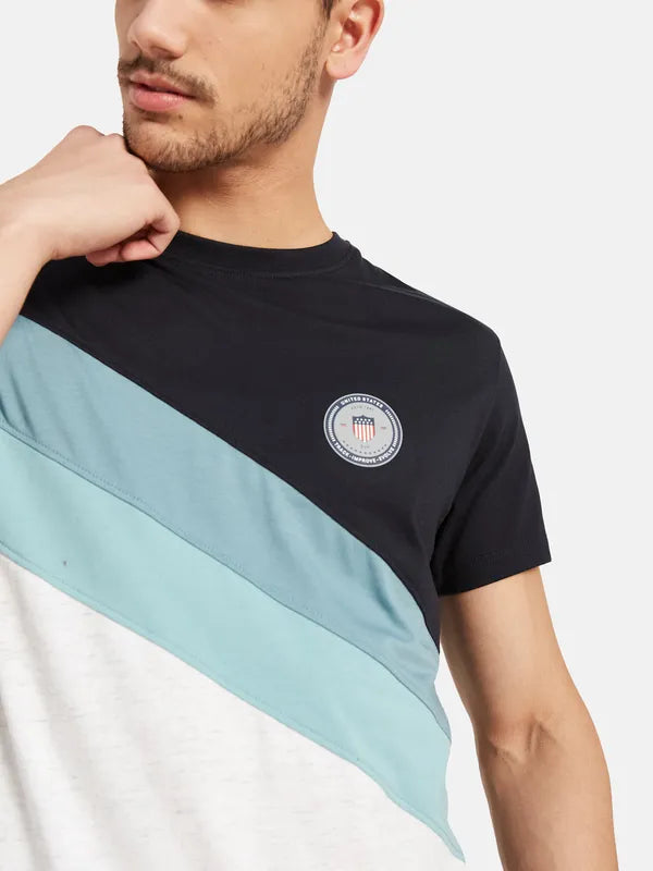 Cut And Sew Colouring T-Shirt