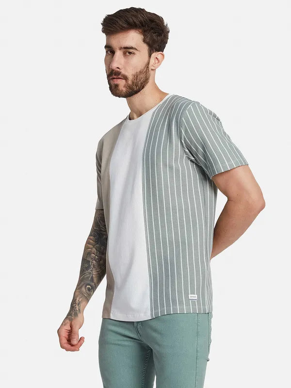 Octave Round Neck Cotton T-Shirt