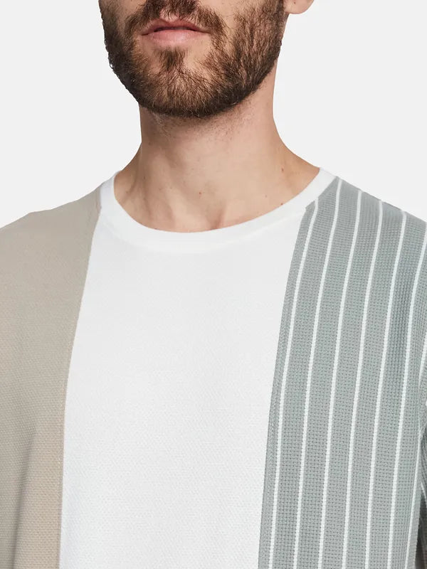 Octave Round Neck Cotton T-Shirt