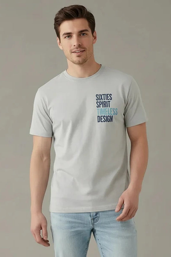 Men Typography Printed T-shirt