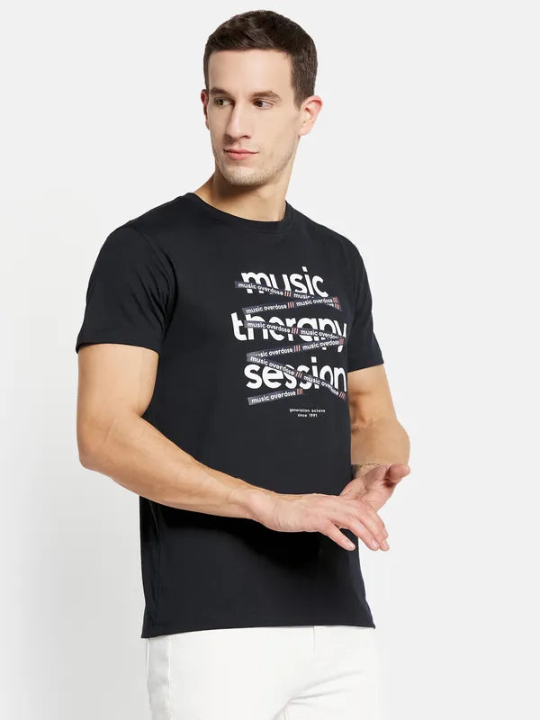 Men Navy T-Shirt