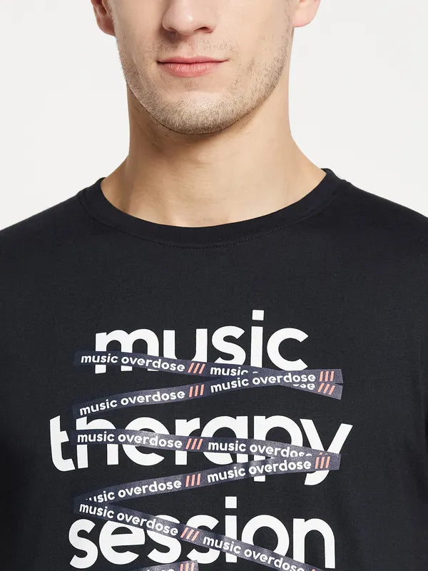 Men Navy T-Shirt