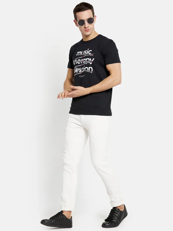 Men Navy T-Shirt