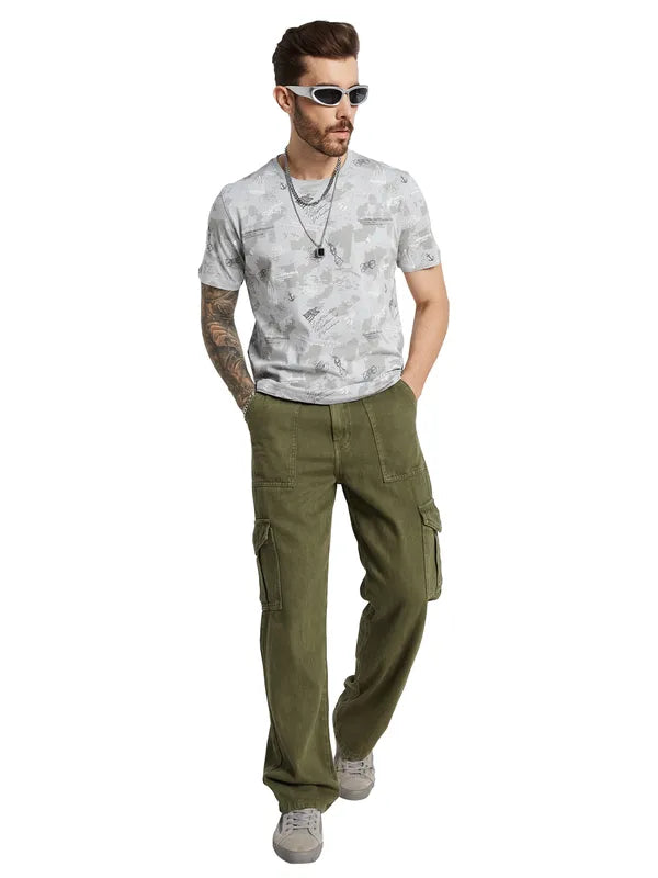 Octave Men Dyed Pockets T-Shirt