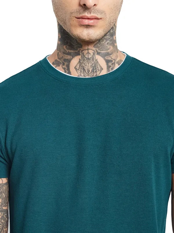 Octave Round Neck Cotton T-Shirt