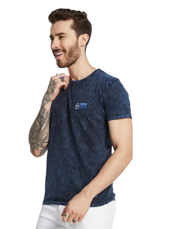 Octave Men Printed Pockets T-Shirt