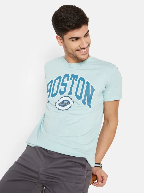 Tyographic Print T-Shirt