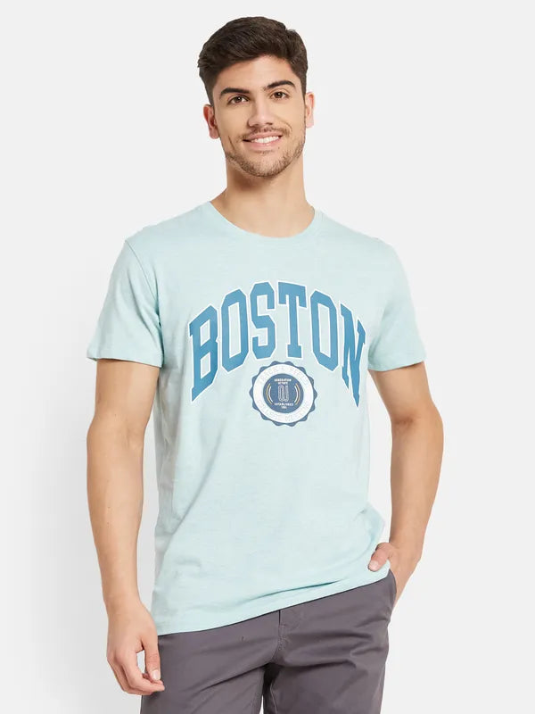 Tyographic Print T-Shirt