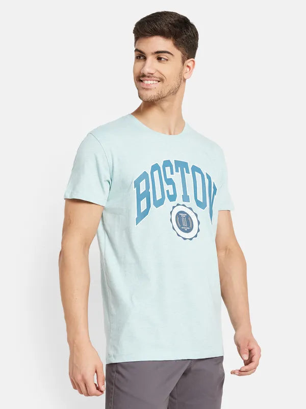 Tyographic Print T-Shirt