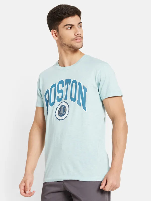 Tyographic Print T-Shirt