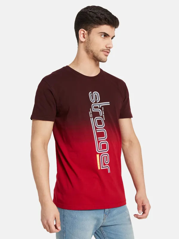 Ombre Printed T-Shirt