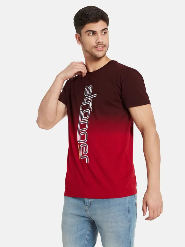 Ombre Printed T-Shirt