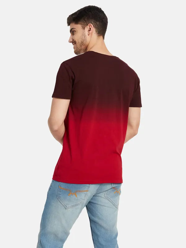 Ombre Printed T-Shirt