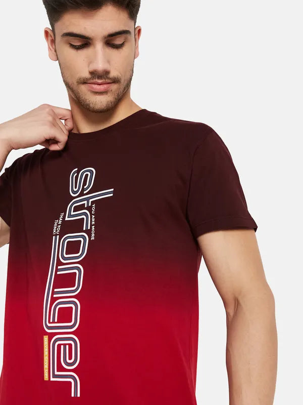 Ombre Printed T-Shirt