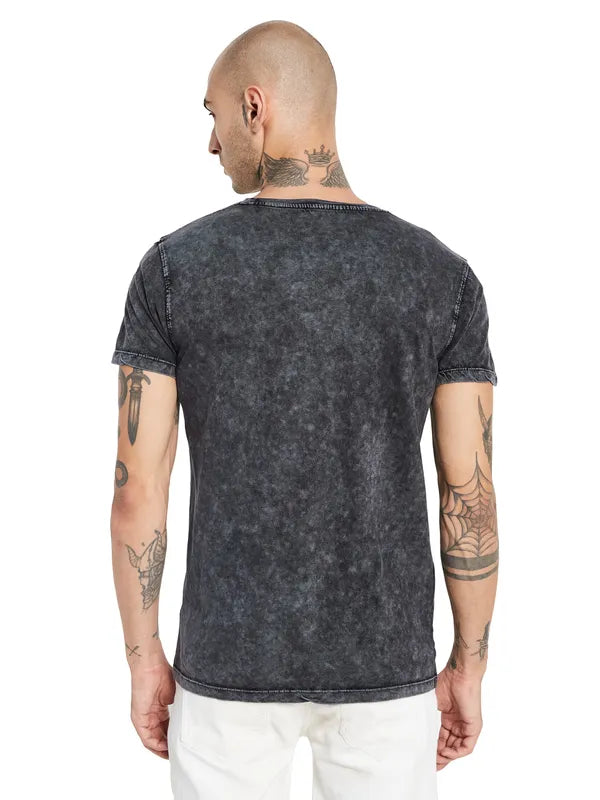 Octave Round Neck Cotton T-Shirt