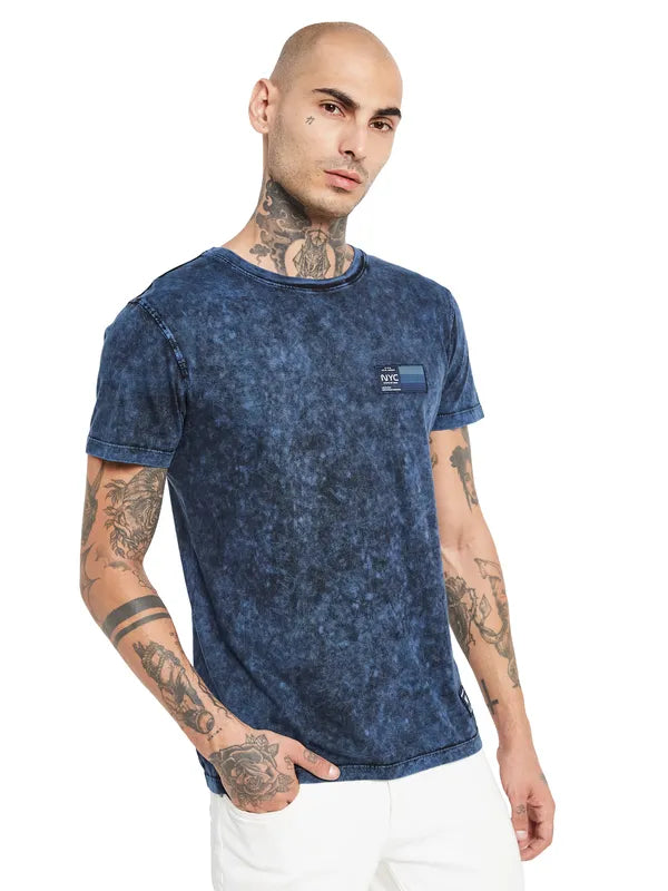 Octave Printed Pure Cotton T-Shirt