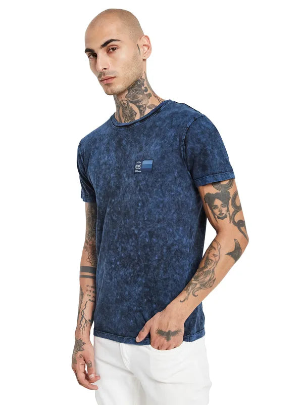 Octave Printed Pure Cotton T-Shirt