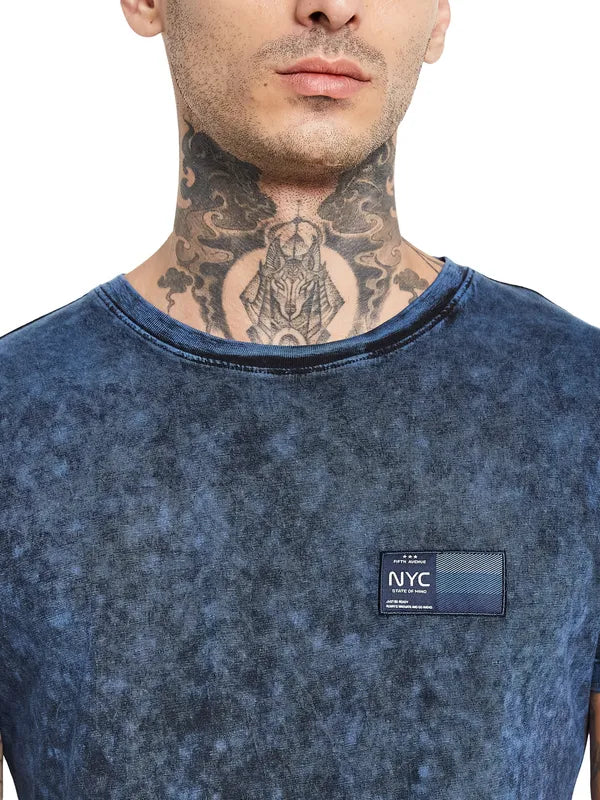 Octave Printed Pure Cotton T-Shirt