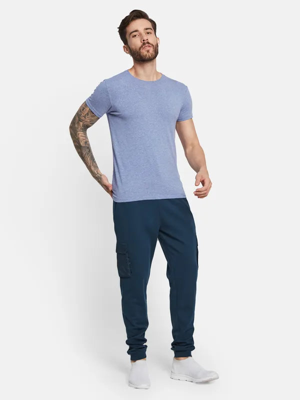 Octave Ss24 Men Cotton Mid Rise Joggers