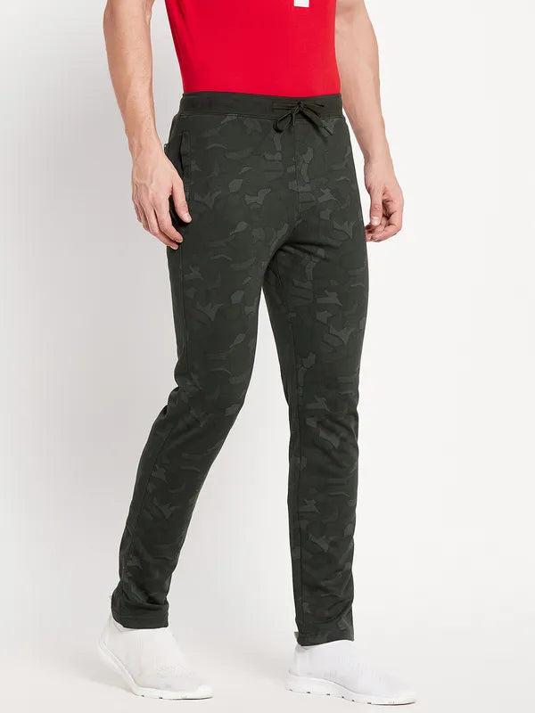 Men Dark Olive Trackpant