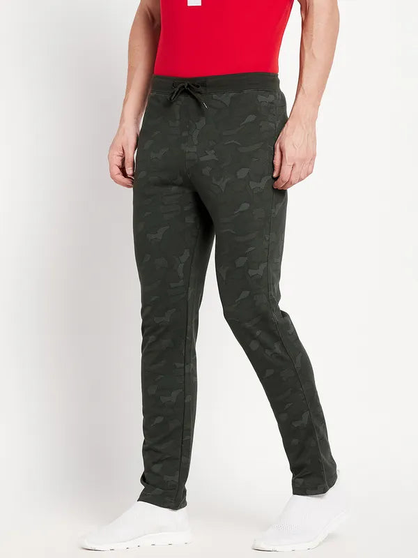 Men Dark Olive Trackpant