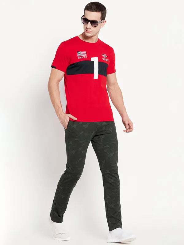 Men Dark Olive Trackpant