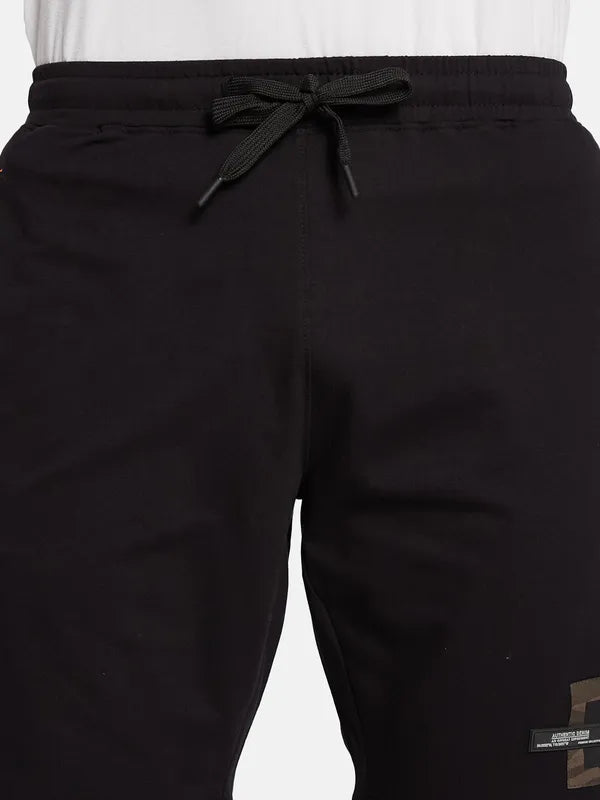 Octave Men Mid-Rise Cotton Sports Shorts