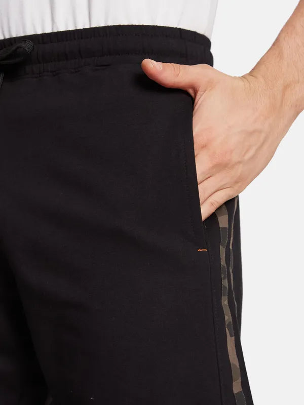 Octave Men Mid-Rise Cotton Sports Shorts