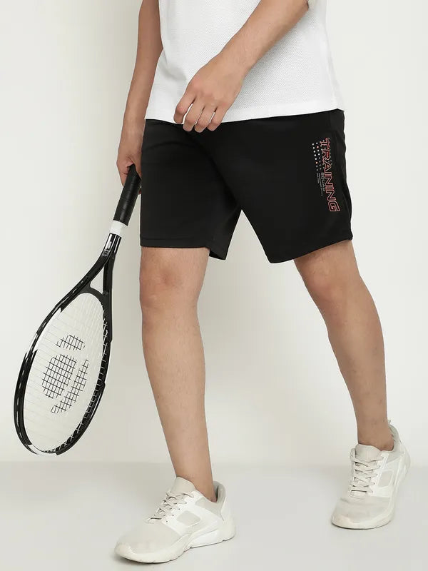 Octave Men Mid-Rise Cotton Sports Shorts
