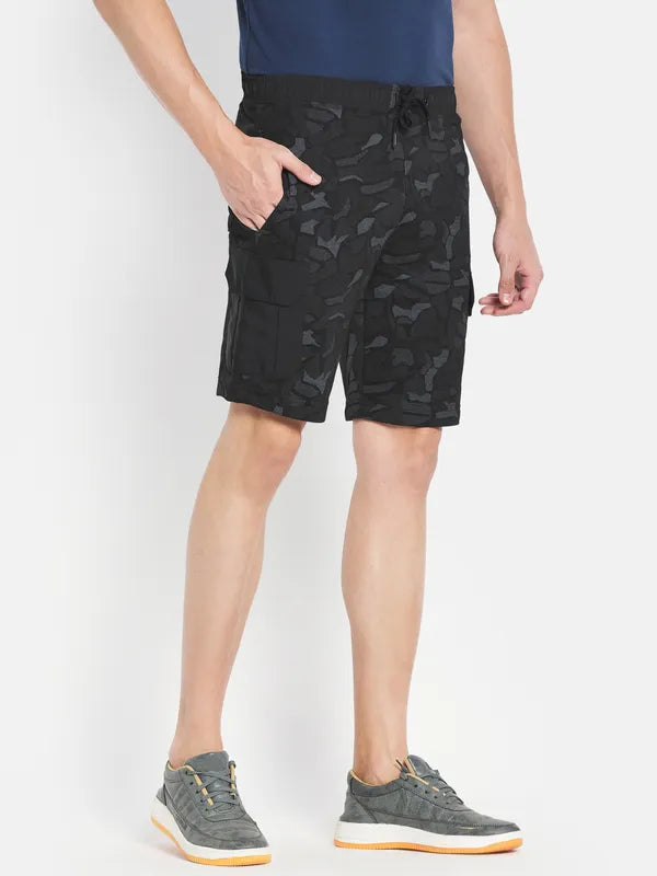 Men Black Shorts