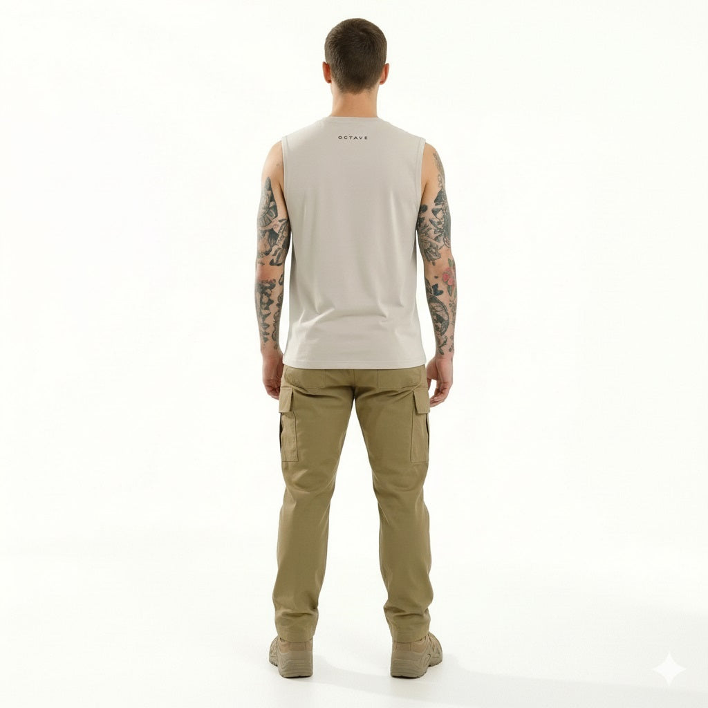 Men Brand Logo Printed T-shirt