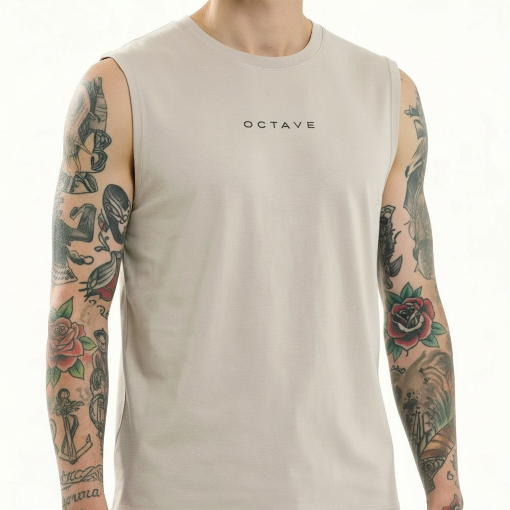 Men Brand Logo Printed T-shirt