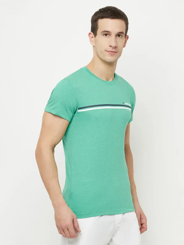 Octave Men Green T-Shirt