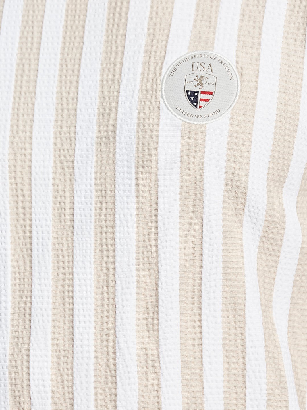 Octave Men Striped T-shirt