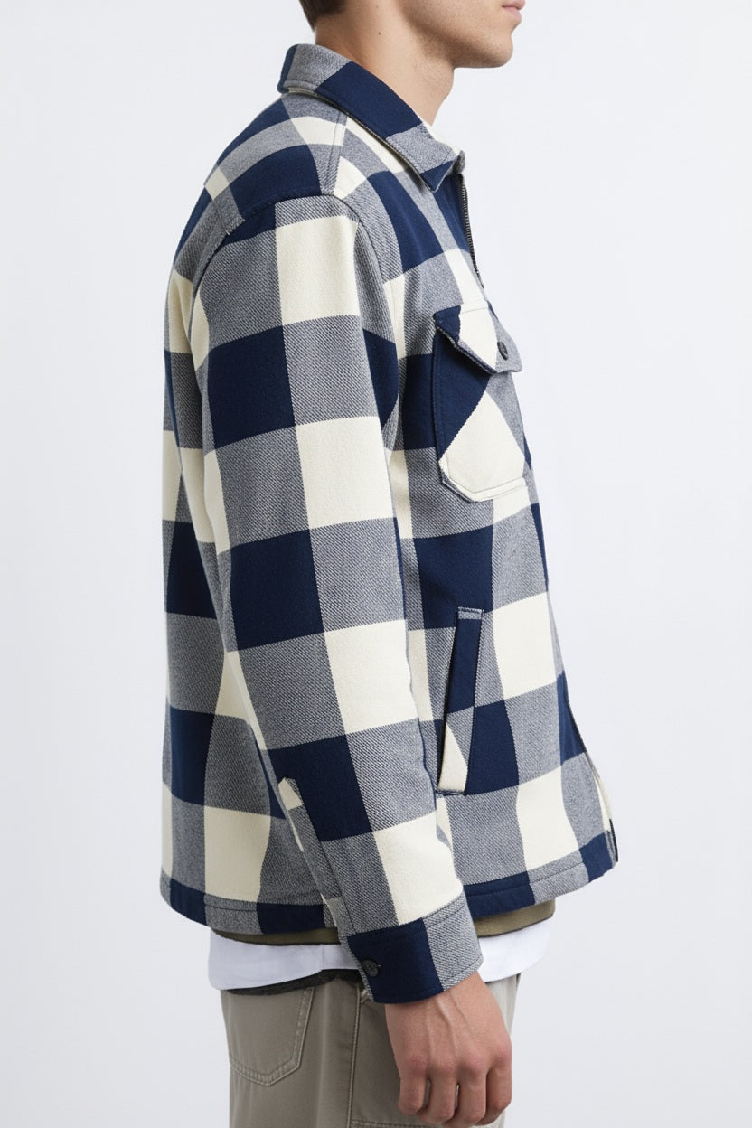 Men Buffalo Checks Checked Casual Shirt